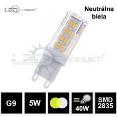 led-ziarovka-g9-230v-5w-neutralna-biela